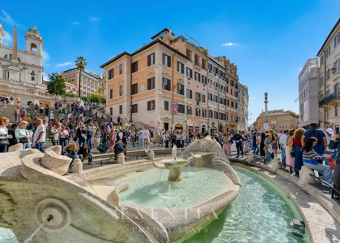 Appartement Eau De Trevi - Luxury Trevi Fountain